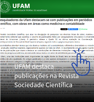 UFAM desta publicações na Revista Sociedade Científica